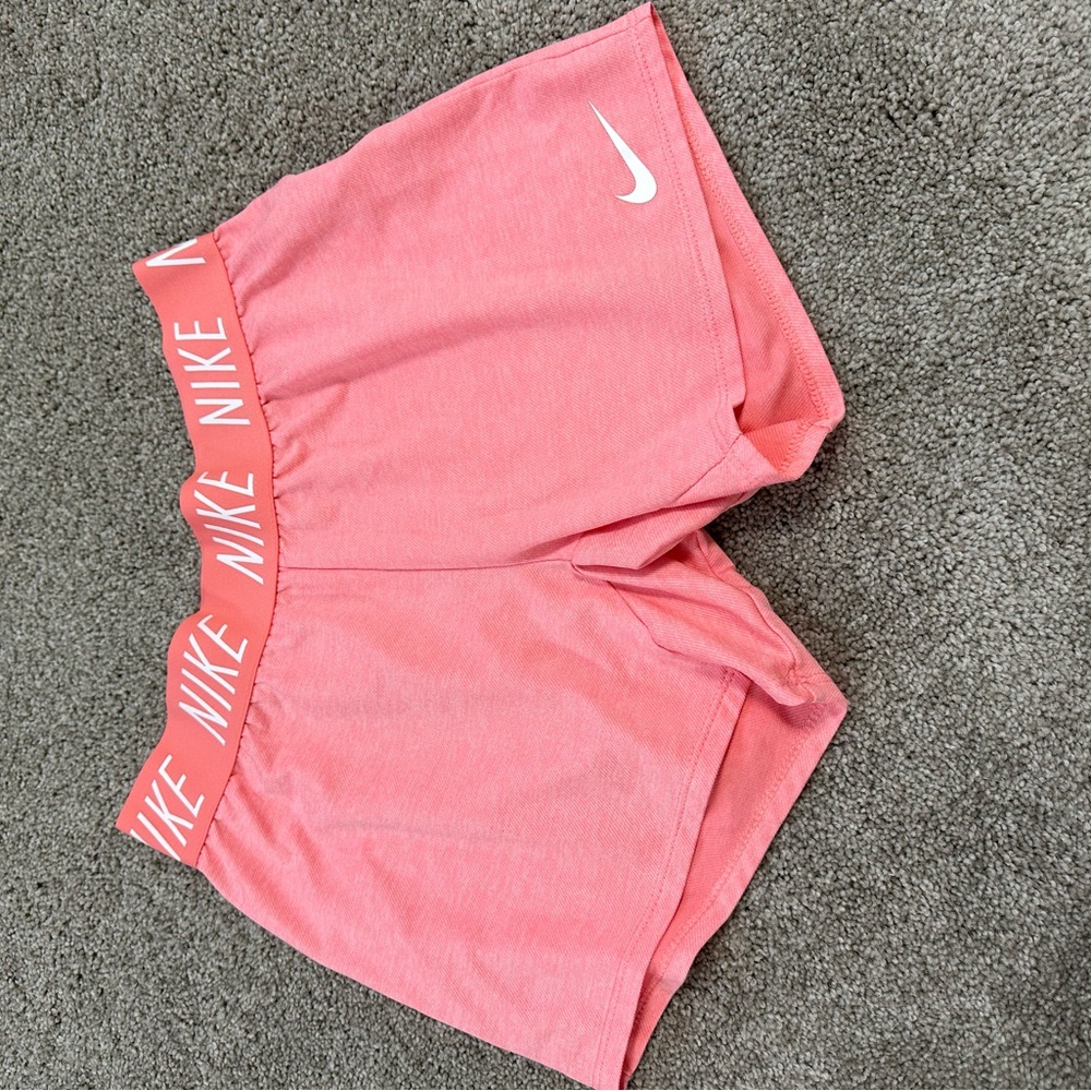 pink nike shorts